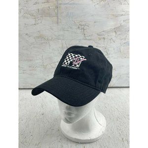 MTV MUSIC TELEVISION ADJUSTABLE BLACK EMBROIDERED HAT Viacom 2019 Vintage Look
